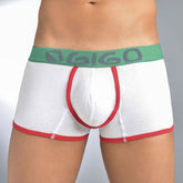 Gigo COLOR WHITE Kurze Boxershorts, Größe XL